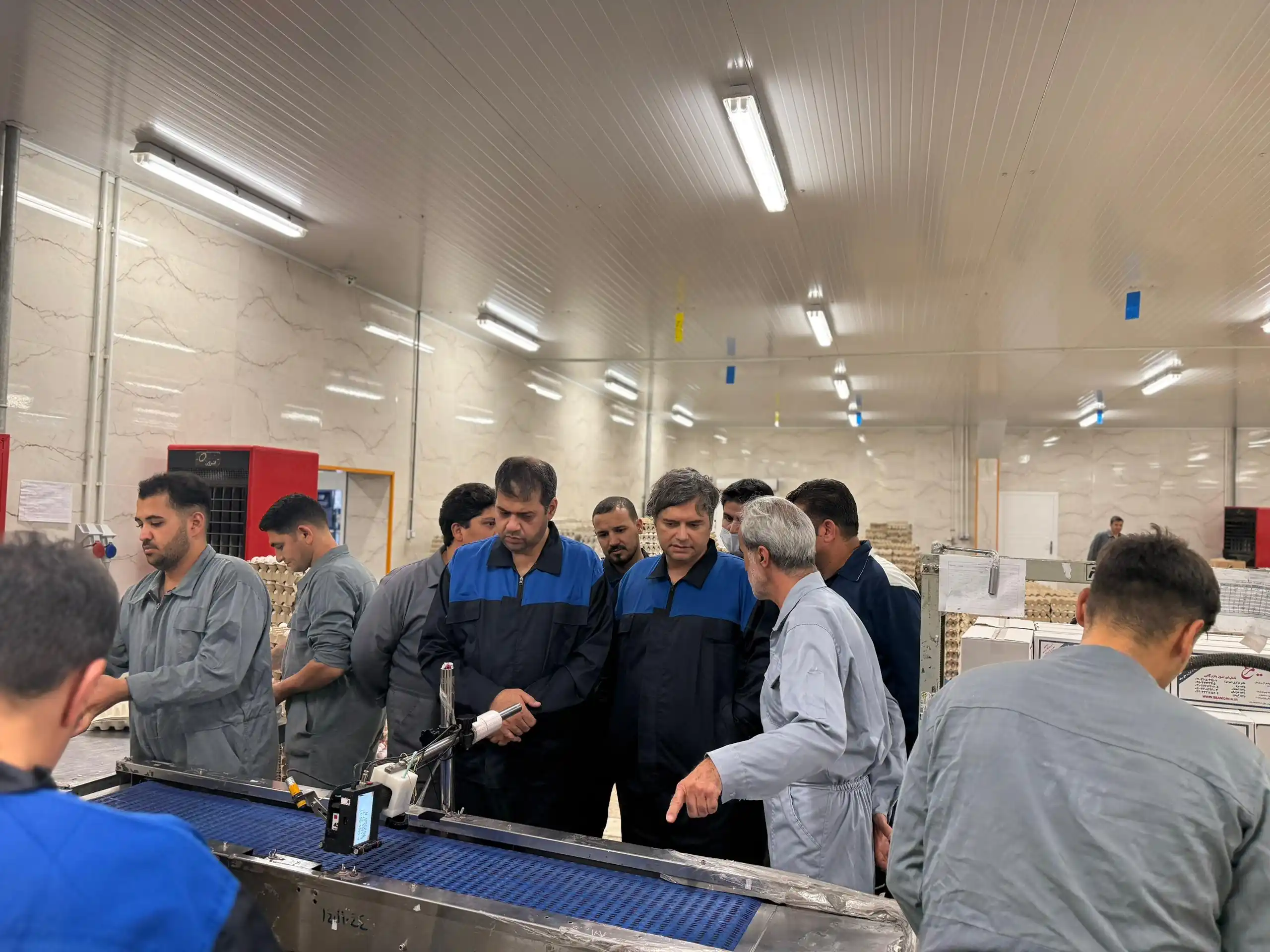 گزارش تصویری بازدید مدیرعامل از واحد خراسان - 01